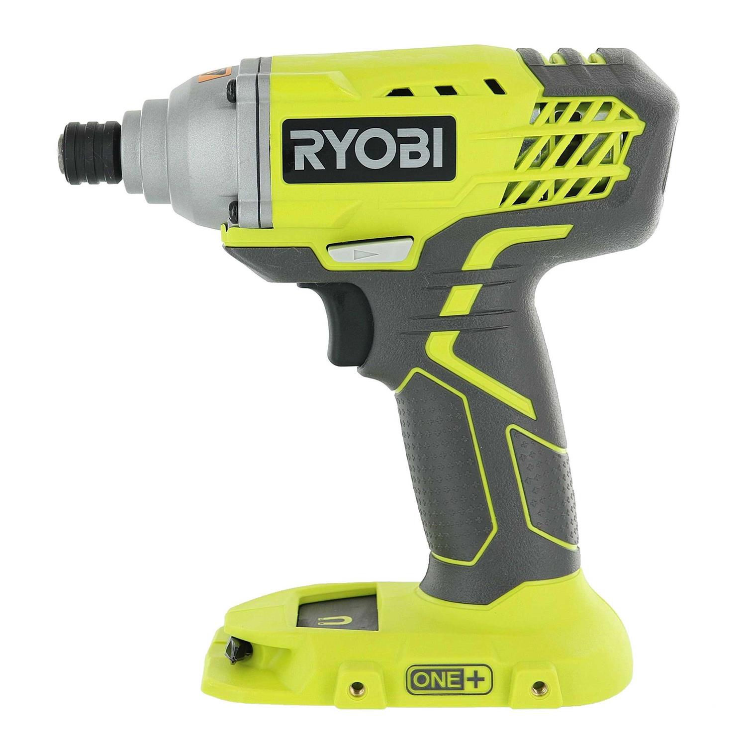 Ryobi P235 1/4 inch One+ 18 Volt Lithium Ion Impact Driver with 1,600 Pounds of