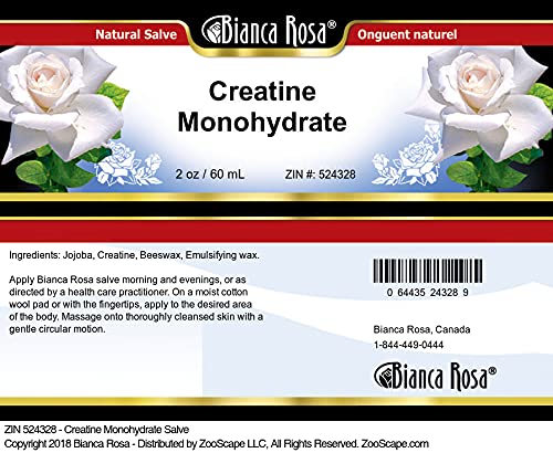 Bianca Rosa Creatine Monohydrate Salve (2 oz, ZIN: 524328)