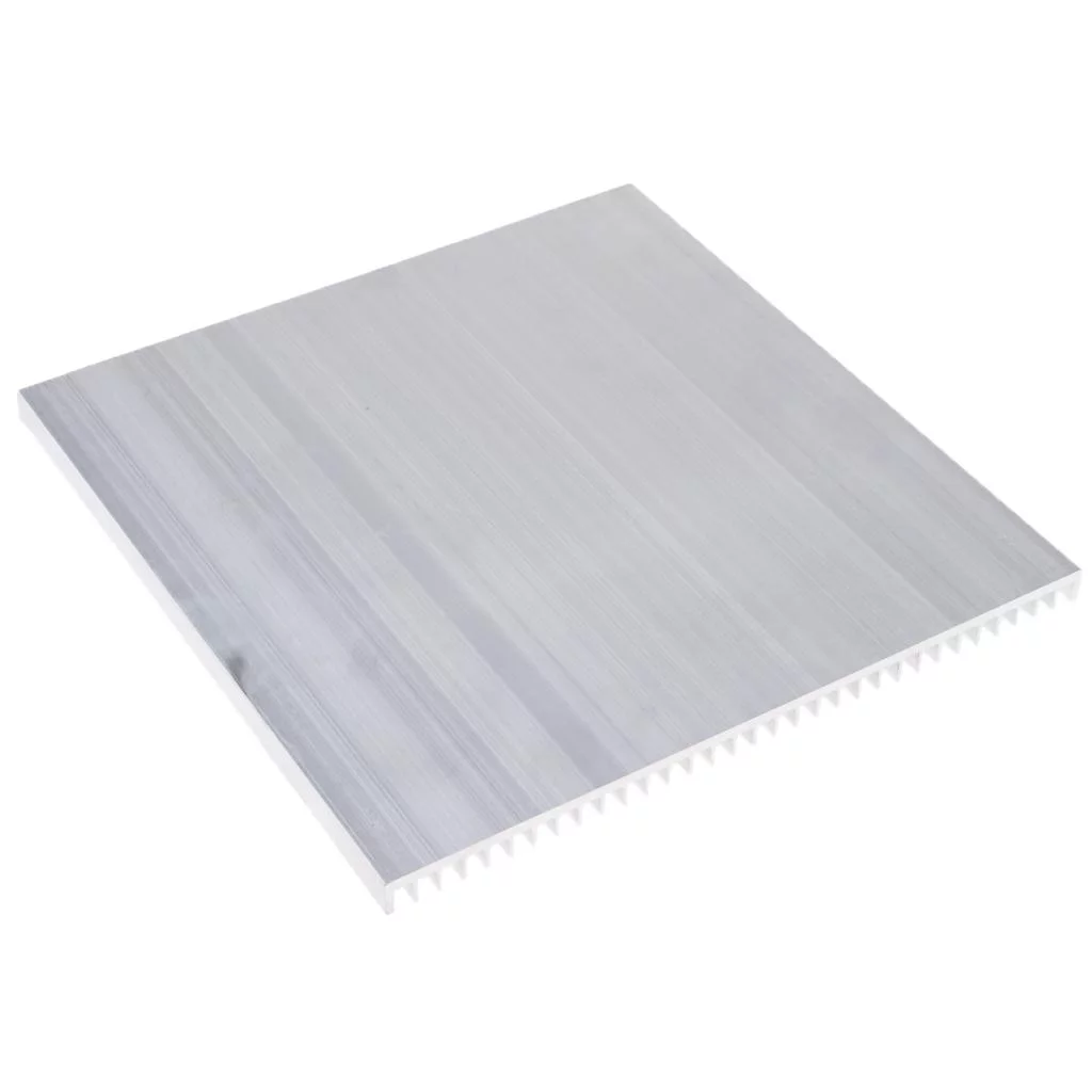 Aluminum Heat Sink Cooling Fin for PC CPU & Amplifier & Transistor Semiconductor Devices (195x10x200mm)