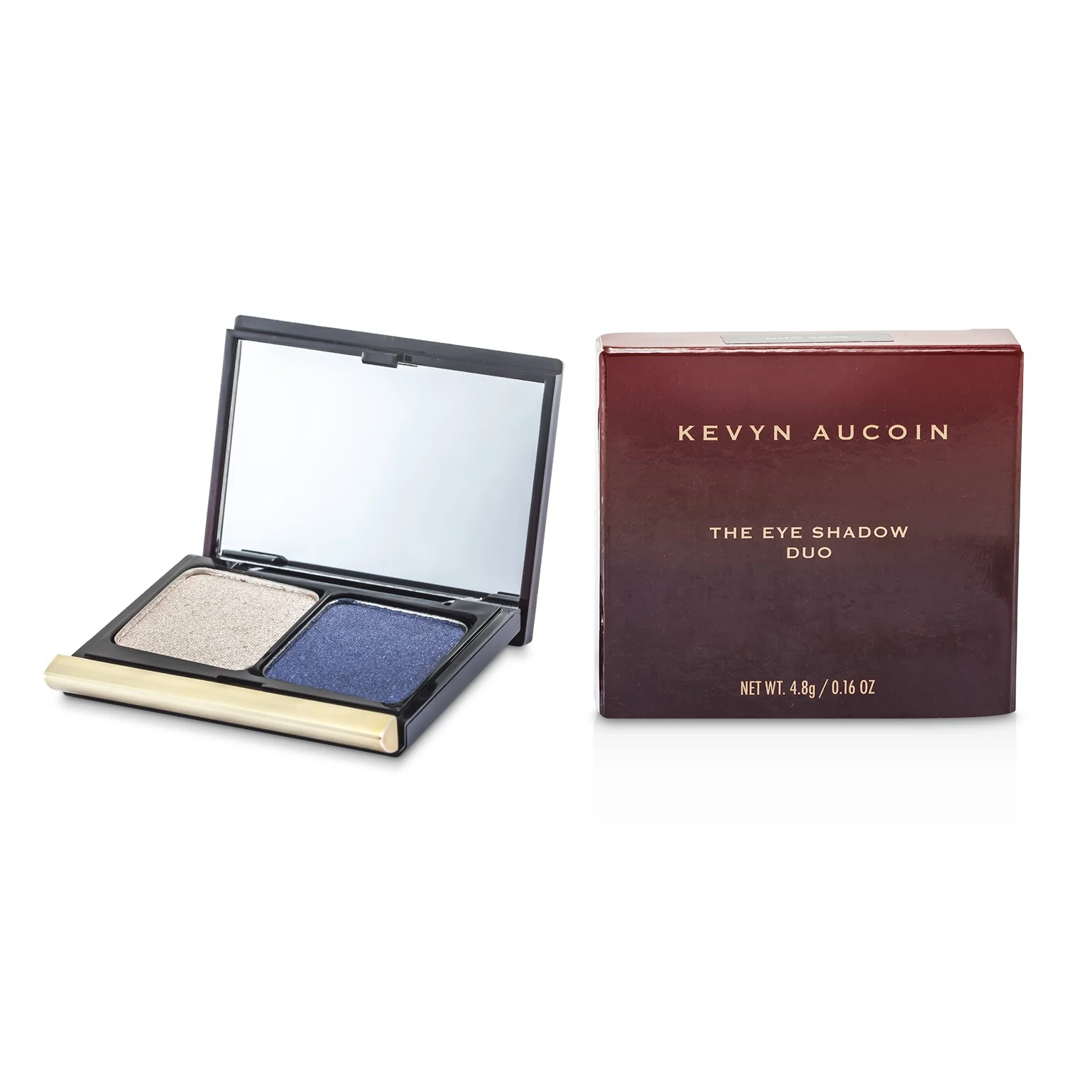 Kevyn Aucoin The Eye Shadow Duo - # 212 Soft Sky / Tangerine  4.8g/0.16oz