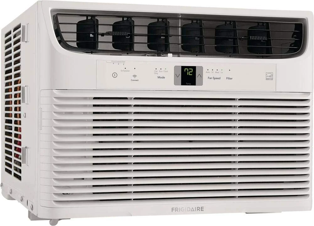 Restored Frigidaire FHWW153WB1 15,000 BTU WiFi Window-Mounted Room AC, White (Refurbished)