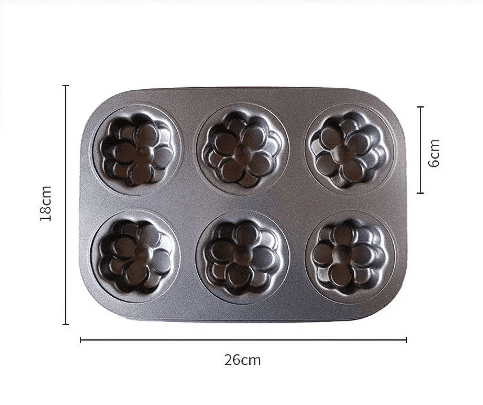 Flower Cake Baking Mold, Dedicated For Donuts And Pastries, Diy Baking Small Baking Pan For Home Use
