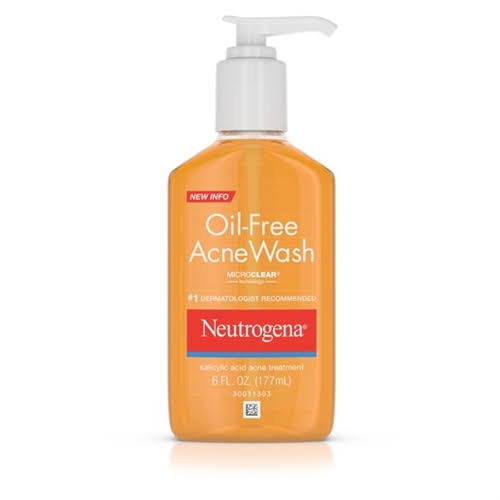 Neutrogena 6811719 Oil Free Acne Wash 8-3-6 Fluid Ounce