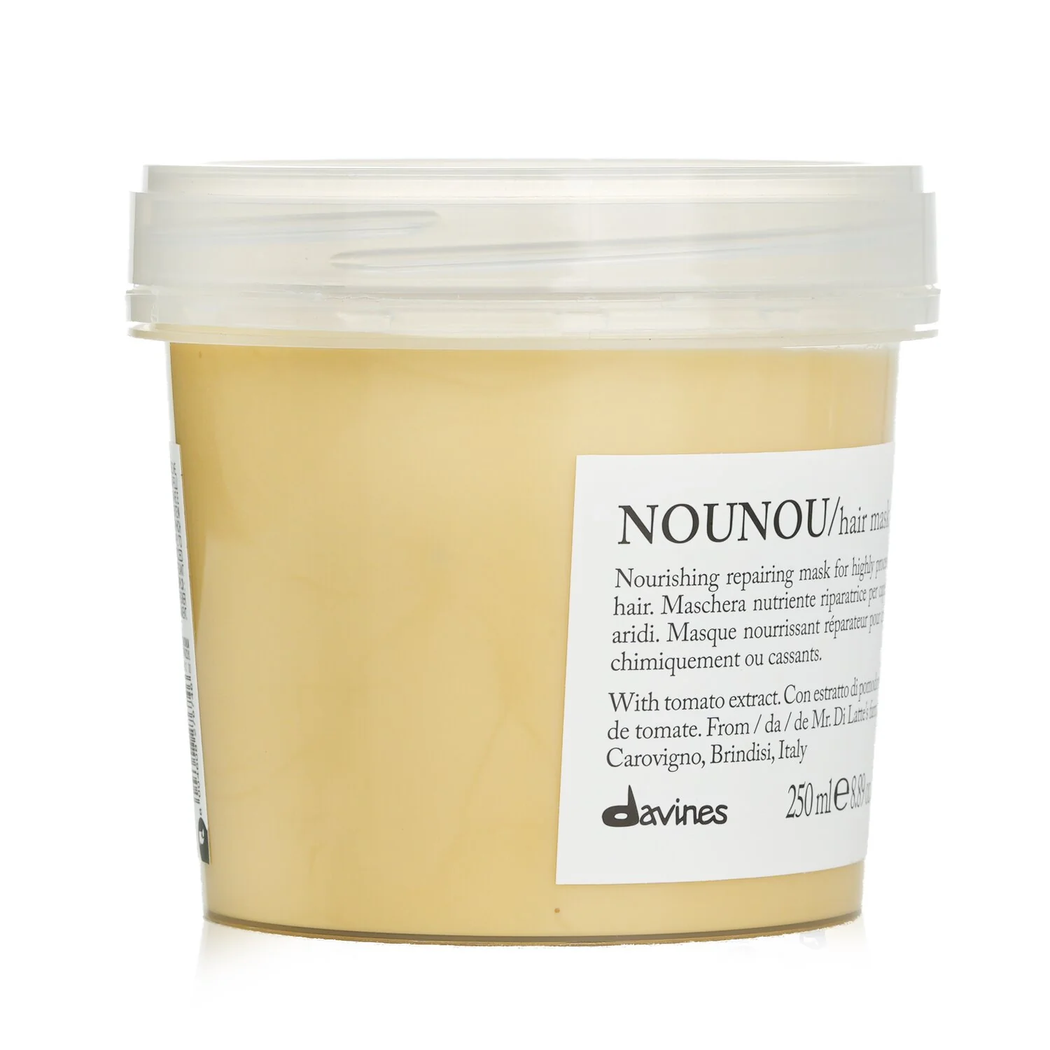 Davines Nounou Hair Mask (For Highly Processed or Brittle Hair)  250ml/8.89oz
