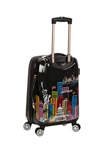 Rockland Departure Hardside Spinner Wheel Luggage, America, Carry-On 20