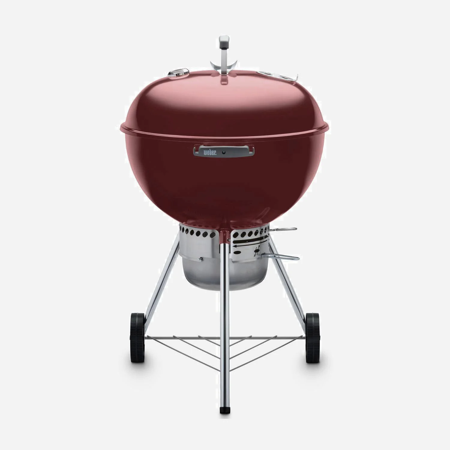 Weber Original Kettle Premium 22-Inch Charcoal Grill - Crimson - 14403001