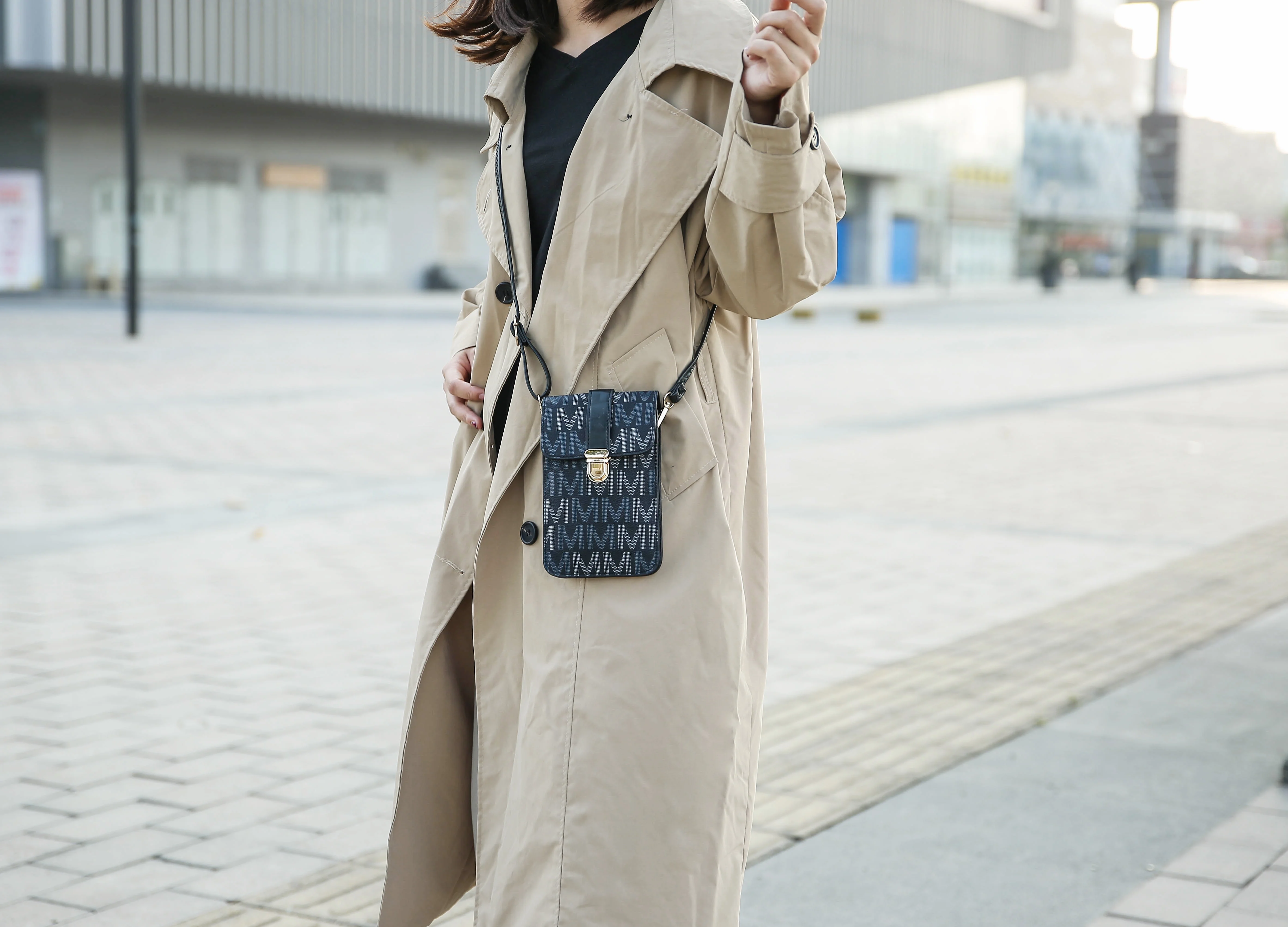 MKF Collection Lulu XL M Signature Phone Wallet Crossbody Handbag by Mia K.