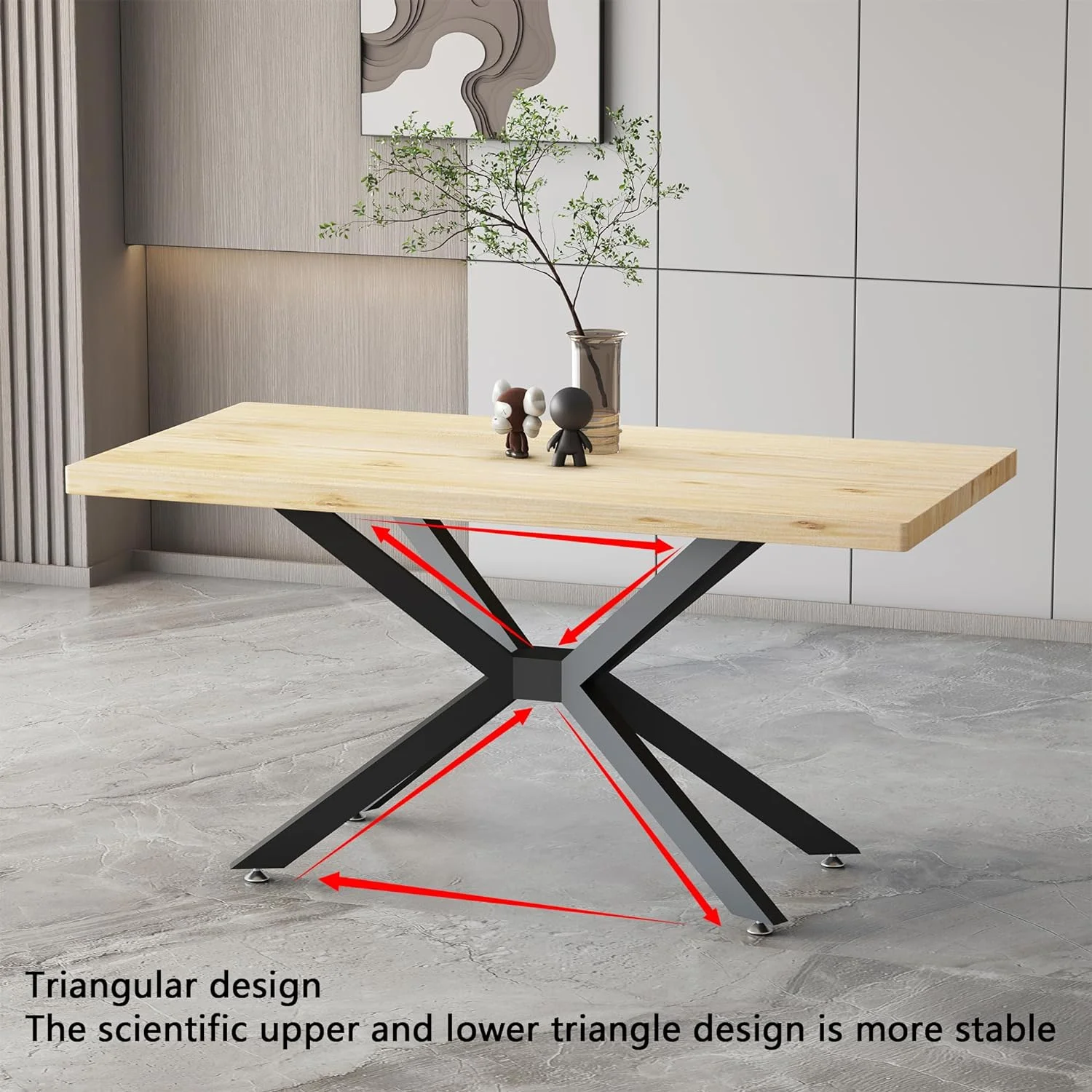 Modern Table Base Black 28