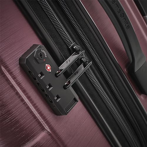 Samsonite Centric 2 Hardside Expandable Luggage with Spinner Wheels, Black, Carry-On 20-Inch