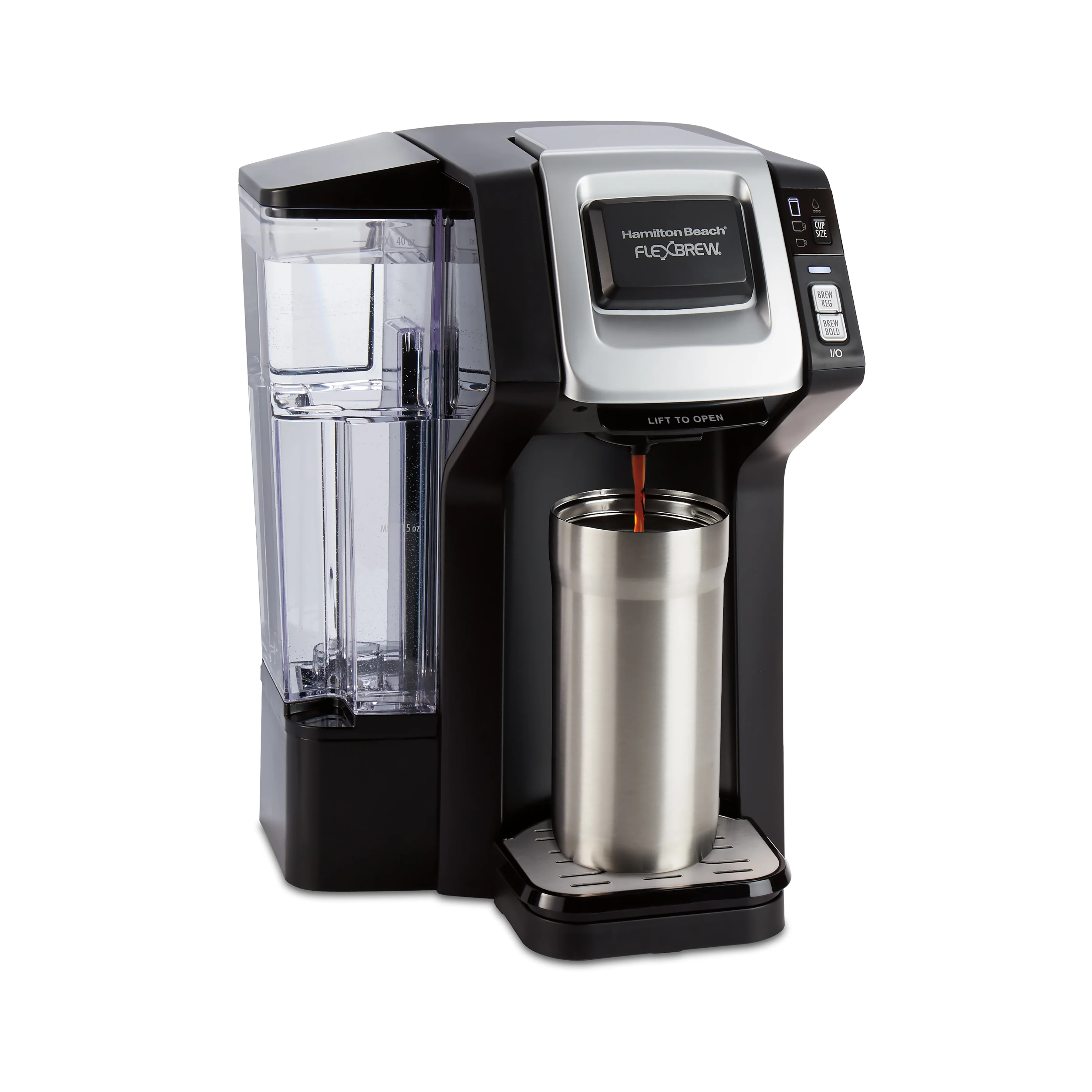 Hamilton Beach Singe-Serve Coffee Maker, Black, 49948
