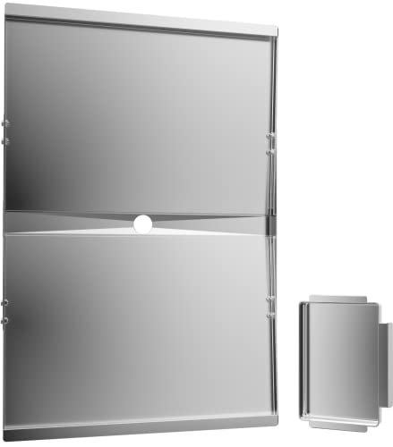 Grease Tray for Gas Grill - Adjustable Drip Pan for 4/5 Burner Models from Nexgrill, Dyna Glo, Expert Grill, Kenmore, BHG and More - Galvanized Steel Grill Replacement Parts(24