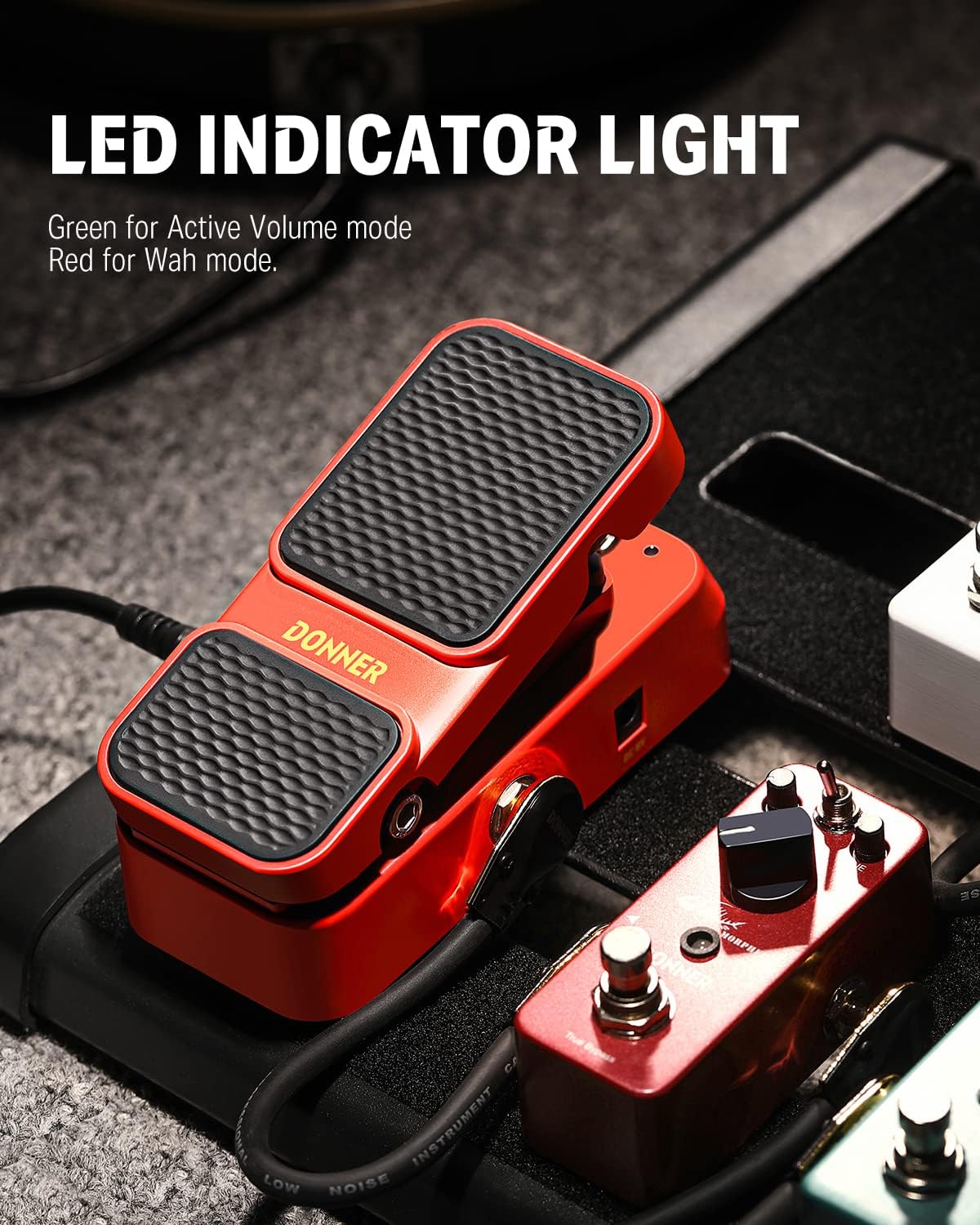 Donner Tuner Pedal-Guitar Wah Pedal