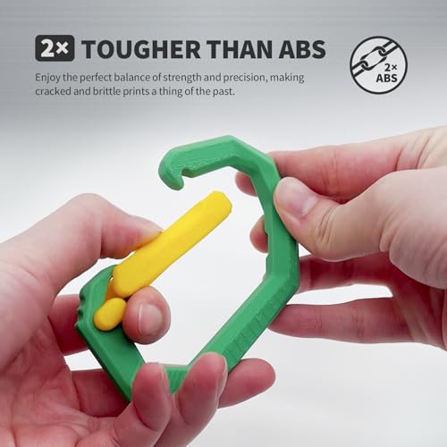 OVERTURE PETG 3D Printer Filament 1.75mm, Neatly Wound Durable PETG 2kg Spool (4.4lbs), Strong Toughness Filament, Dimensional Accuracy +/- 0.02mm, Fit Most FDM Printers (Black (2-Pack))