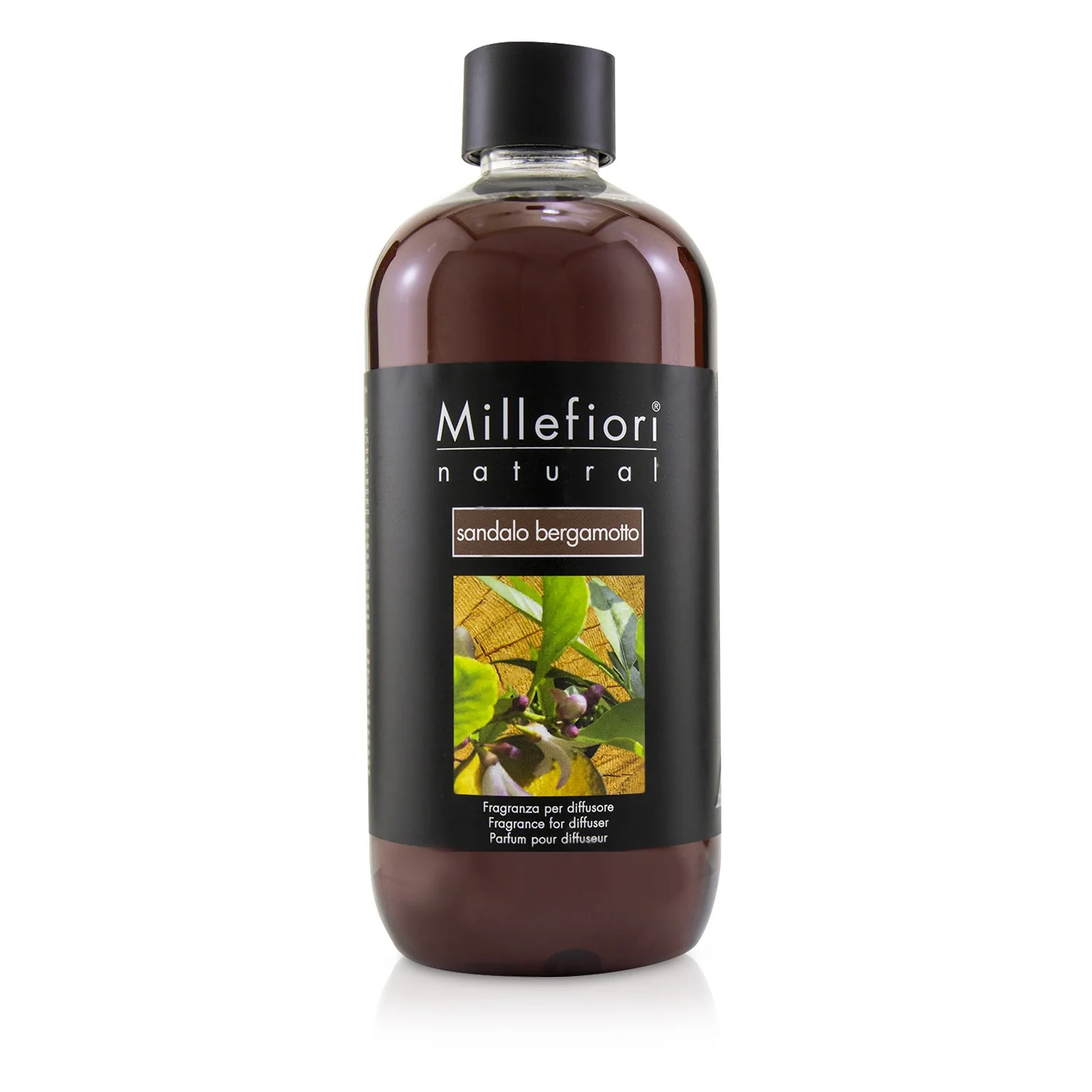 Millefiori Natural Fragrance Diffuser Refill - Sandalo Bergamotto  500ml/16.7oz