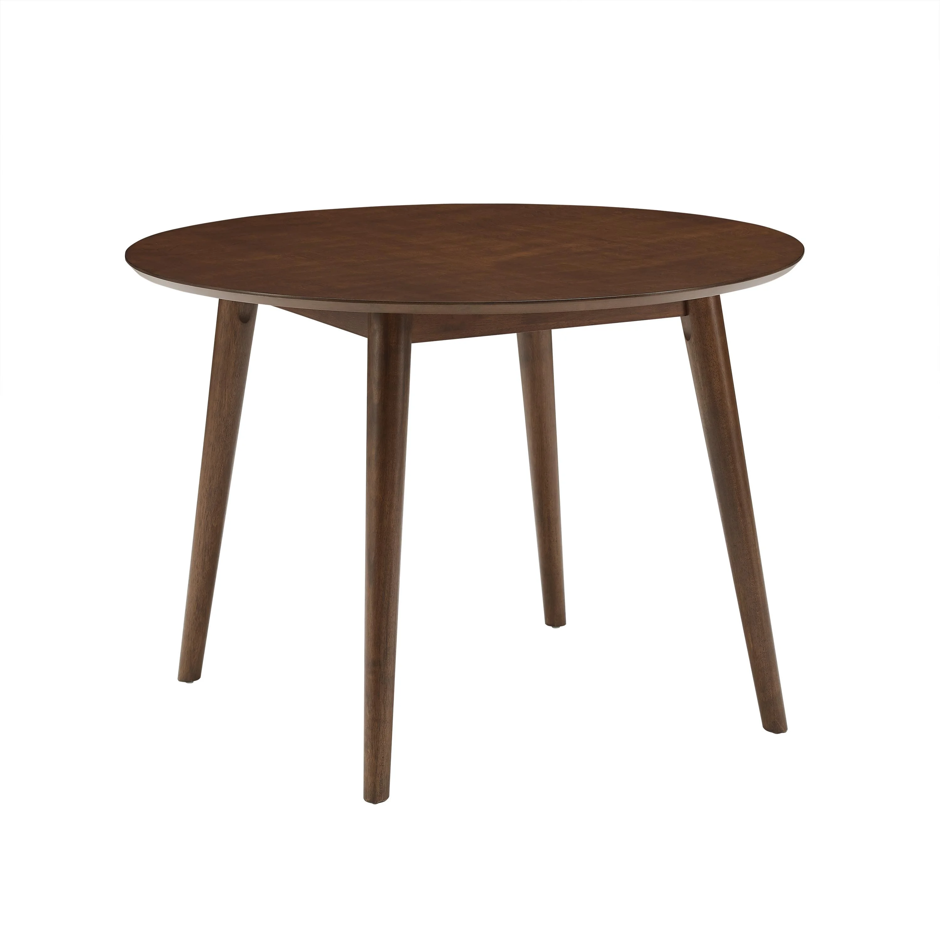 Crosley Furniture Landon Wood Round Dining Table in Mahogany