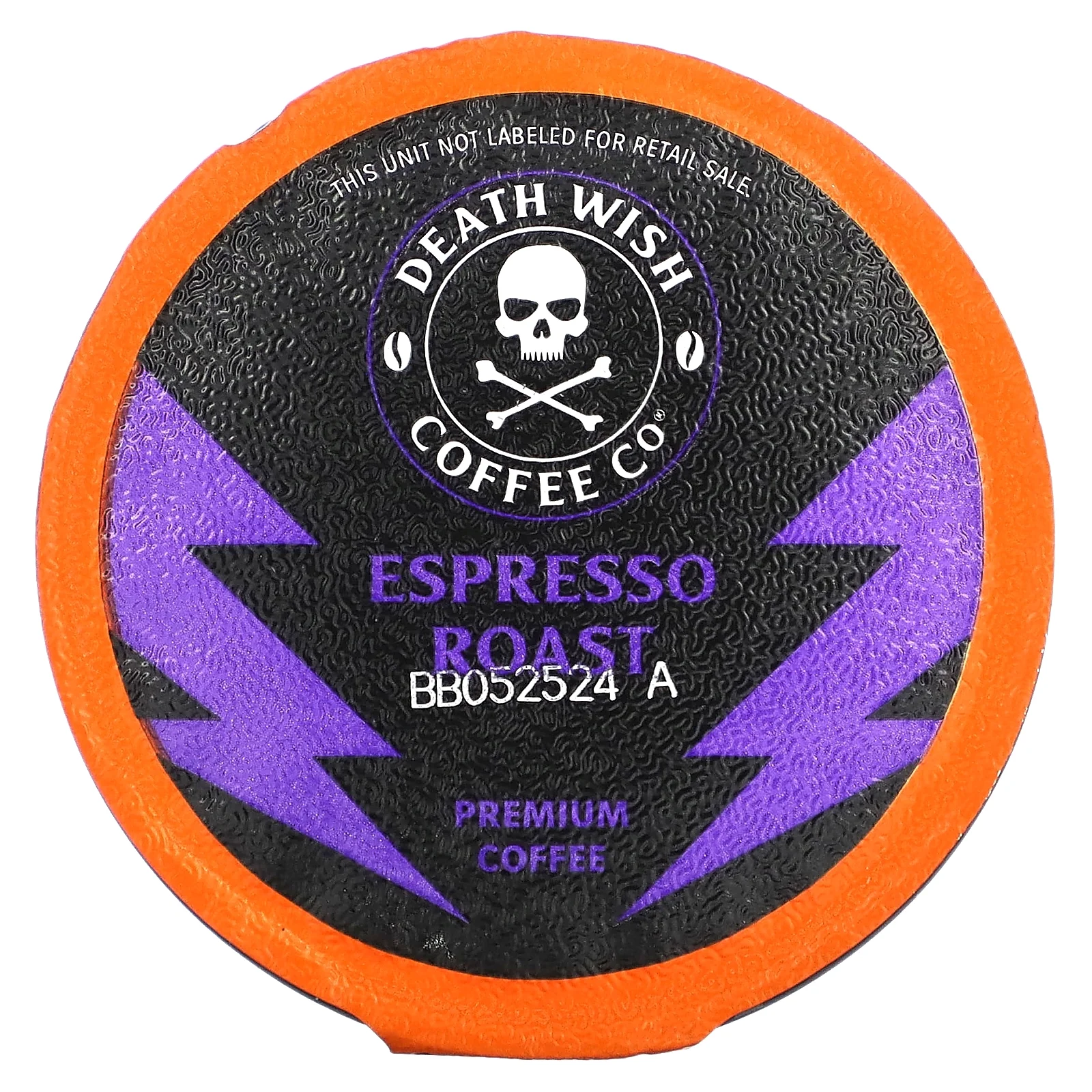 Death Wish Coffee Espresso Roast Single Serve Coffee Pods - Extra Kick of Caffeine, 10 Count