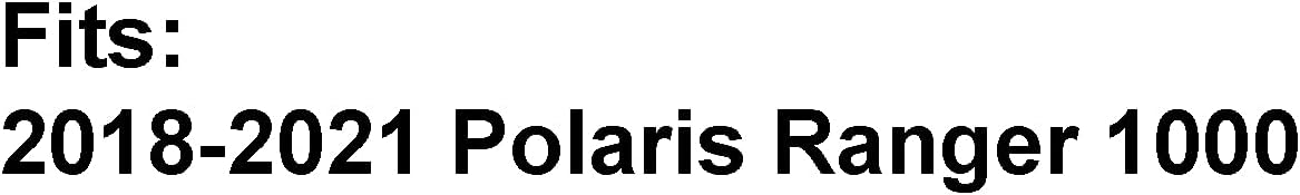 MotoAlliance Firestorm Pro UTV Cab Heater Kit for Polaris Ranger 1000