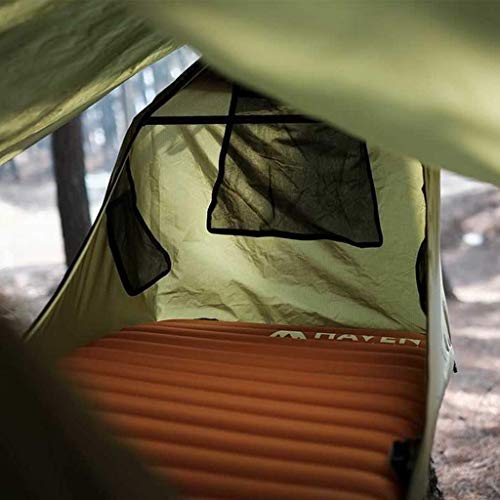 Haven Tents Lay Flat Hammock Tent - Waterproof Tent & Camping Hammock with Mosquito Net - Includes Insulated Pad and Rainfly - Haven Tent, Haven XL, Haven Safari