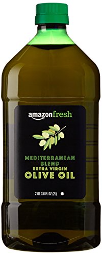 Amazon Fresh, Italian Extra Virgin Olive Oil, 2 Liter