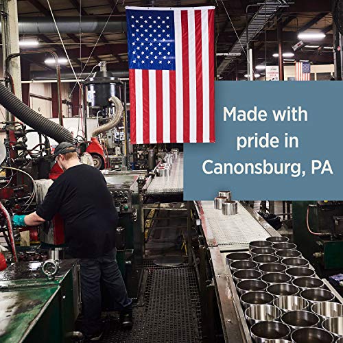 All-Clad Stainless Steel Tri-Ply Bonded Dishwasher Safe Pasta Pentola with Insert / Cookware, 7-Quart, Silver