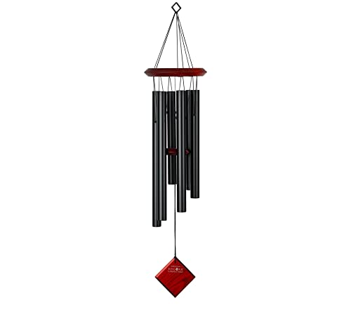 Woodstock Wind Chimes Encore Chimes of Pluto Bronze Aluminum Tubes, Small 27 - Inch, Light Sound Tuned Wind Chime for Outdoor Decor for Garden, Patio, Porch (DCB27)