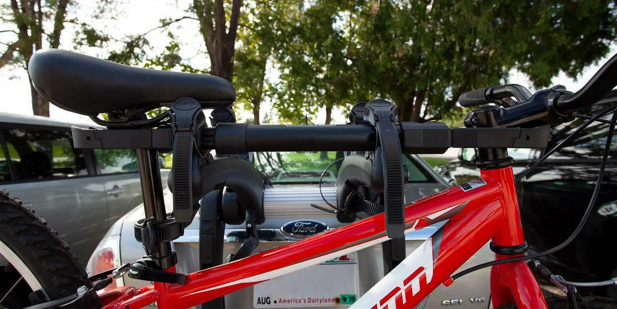 Saris Beam Bike Adapter Bar, Easy Mounting Bike Cross Bar for Bike Rack, Black