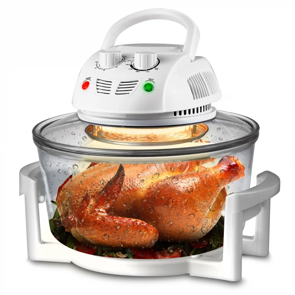 Nutrichef Halogen Oven Air-fryer/infrared Convection Cooker