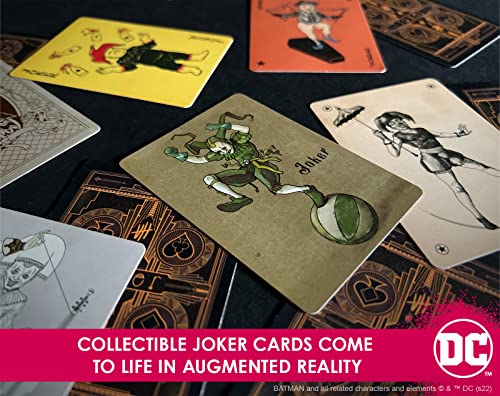 Arkham Asylum Files: Panic in Gotham City Augmented Reality Board Game - Escape Room-esque Batman Mystery with Harley Quinn and The Joker, Family Night - iOS 15+ | Android 13