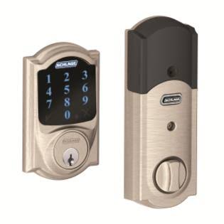 Schlage - BE469CAM619 - Camelot Z-Wave Motorized Touchscreen