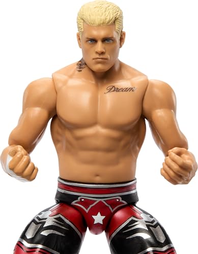 Mattel WWE Action Figure & Toy Vehicle Set, Rey Mysterio Main Event Figure & Lucha Low Rider Car with Launching Action & Hydraulics