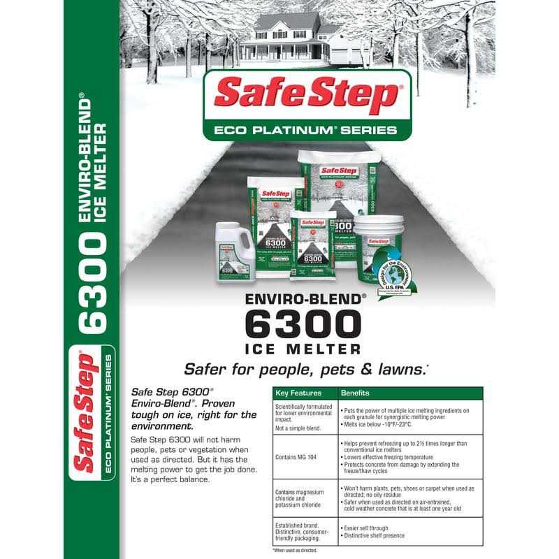 Safe Step Power 6300 Enviro-Blend Ice Melter
