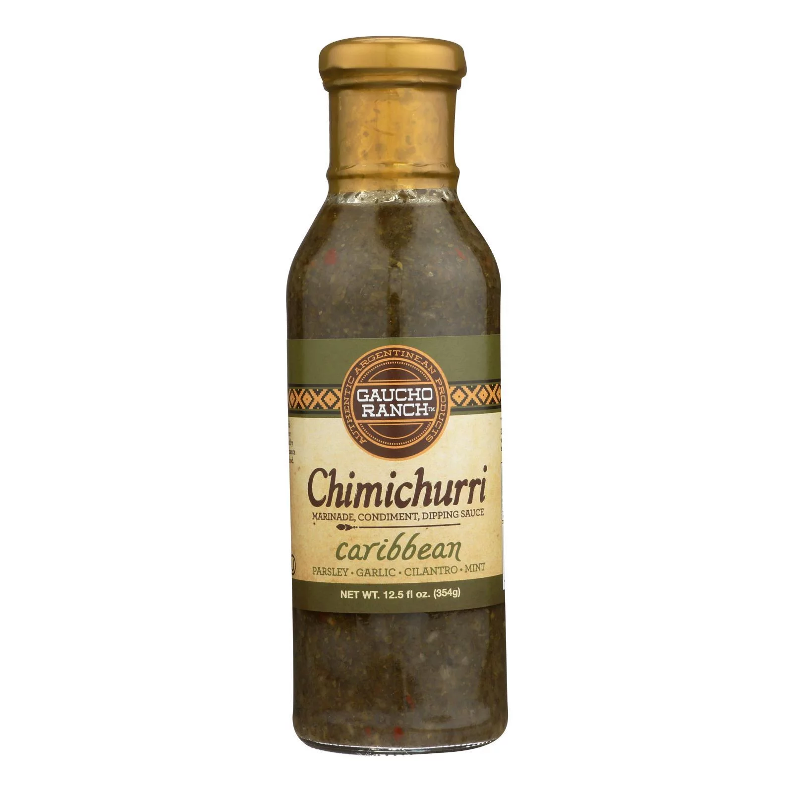 Gaucho Ranch Caribbean Chimichurri - Case of 6 - 12.5 FZ