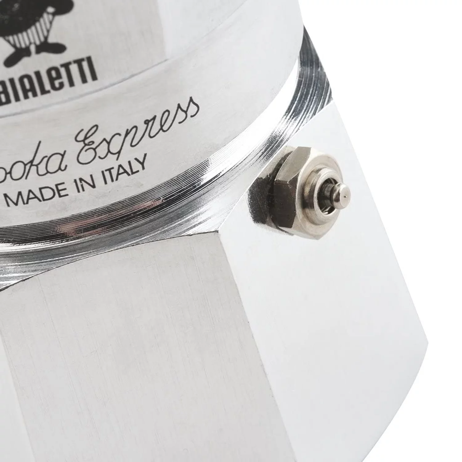 Bialetti Aluminum 6 Cup Stovetop Steamer Espresso Coffee Maker Brewer, Silver