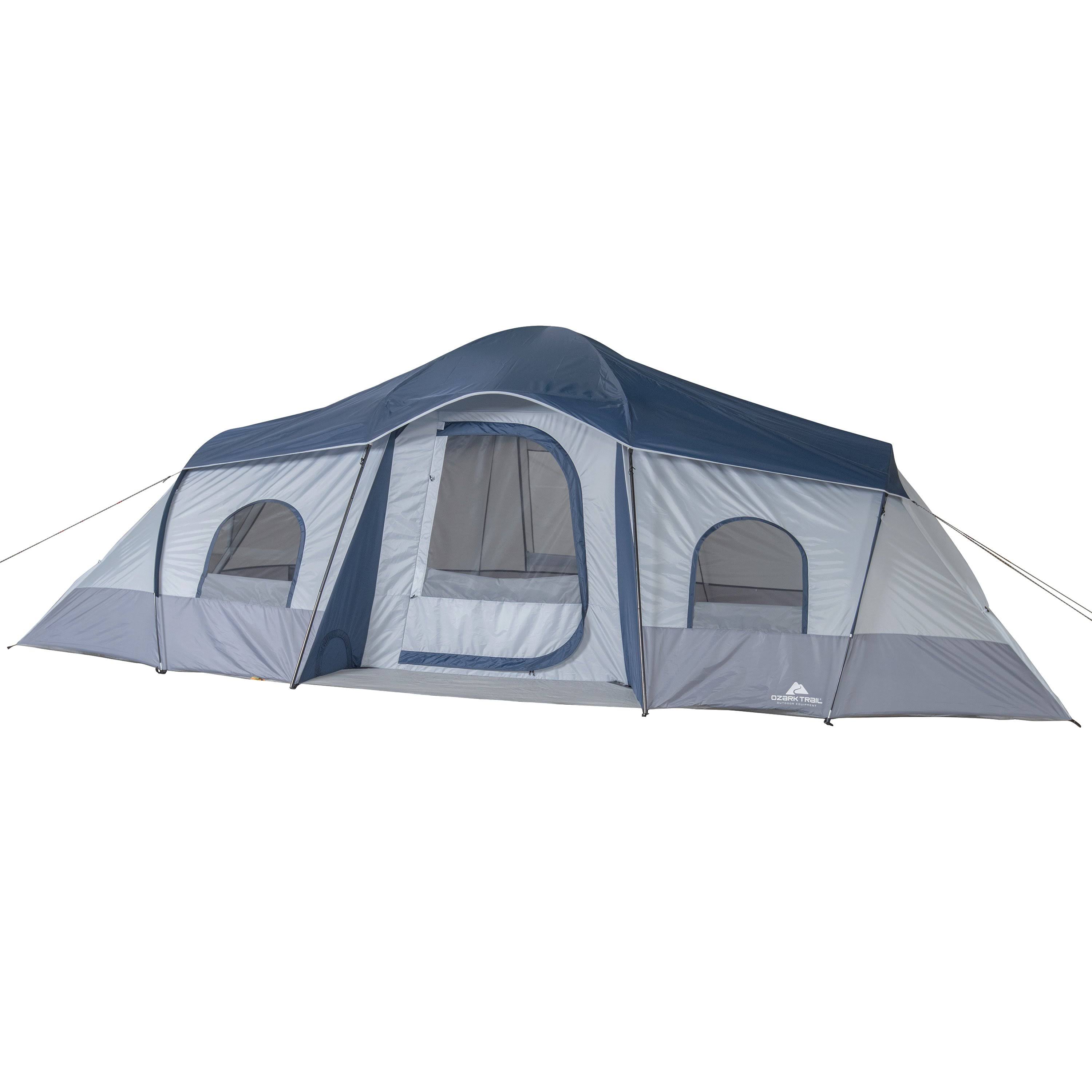 Ozark Trail 10-Person 3-Room Cabin Tent