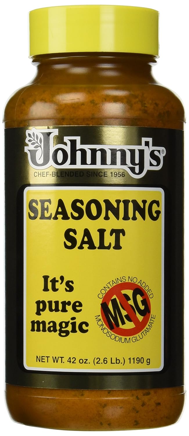 Johnny's Seasoning Salt , NO MSG 42-Ounce Bottle(Pack of 2)