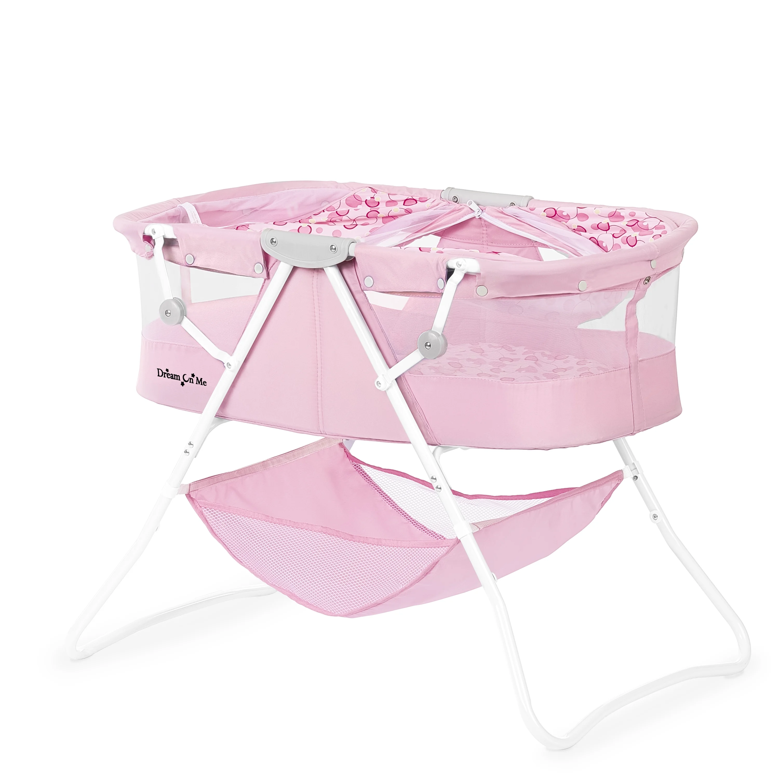 Dream On Me Karley Bassinet in Pink