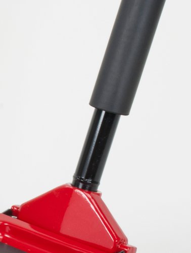 Blackhawk B6350 Black/Red Fast Lift Service Jack - 3.5 Ton Capacity, 28 1/2