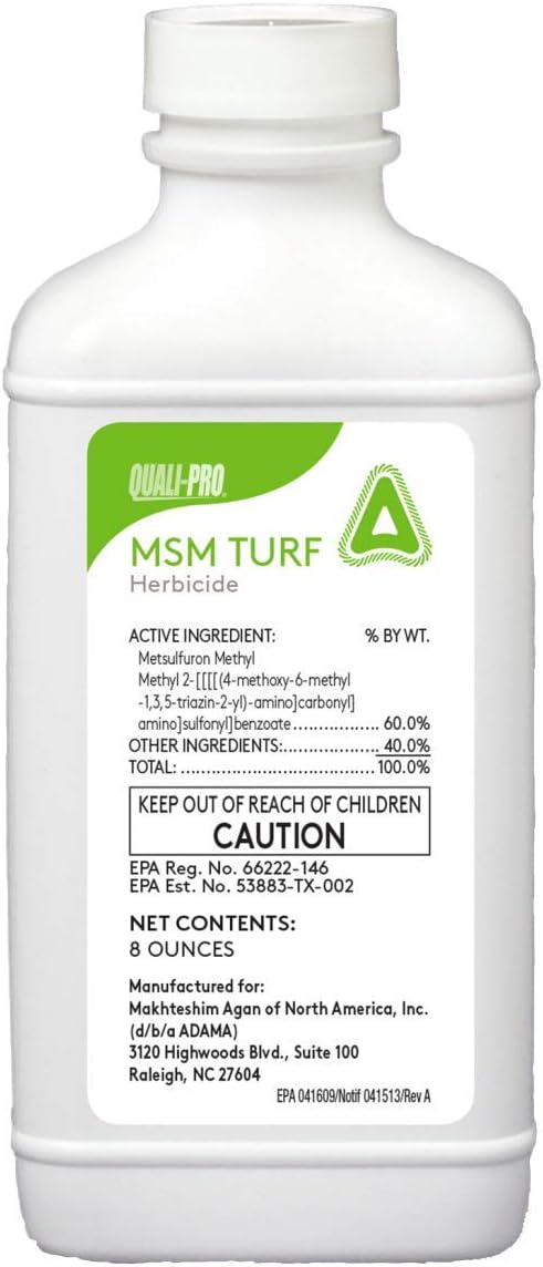 MSM Turf Herbicide 8oz
