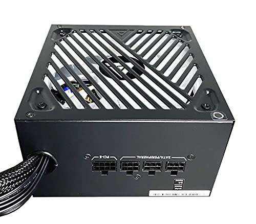 Apevia ATX-PM1000W Premier 1000W (No PCIe 5.0 & No Gen 5 12VHPWR Cable) 80+ Gold Active PFC ATX Semi-Modular Gaming Power Supply with 366 RGB Modes