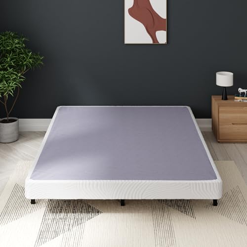 ZINUS Edgar 4 Inch Wood Box Spring, Mattress Foundation, Sturdy Wood Structure, Low Profile, Easy Assembly, King