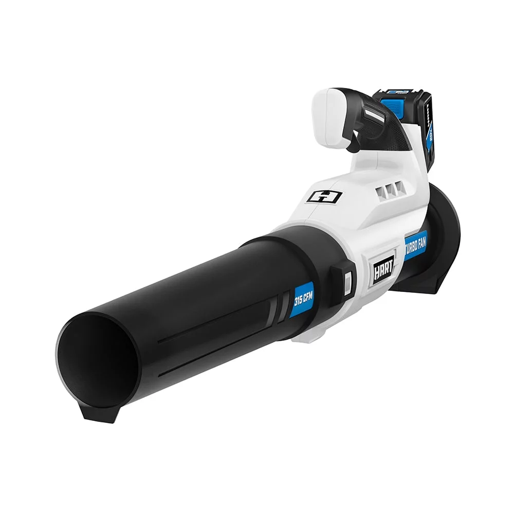 Restored Premium HART 20-Volt Turbo Fan Blower (1) 4.0Ah Lithium-Ion Battery (Refurbished)