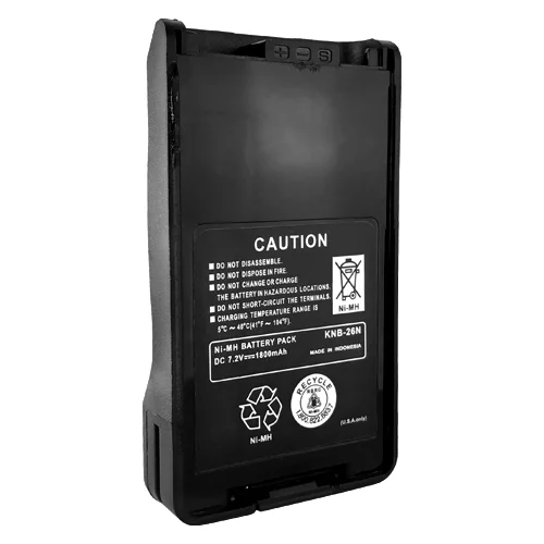 KNB-25A KNB-26N 1800mAh Battery for KENWOOD TK-2160 TK-3160 TK-2170 TK-3170 by Banshee