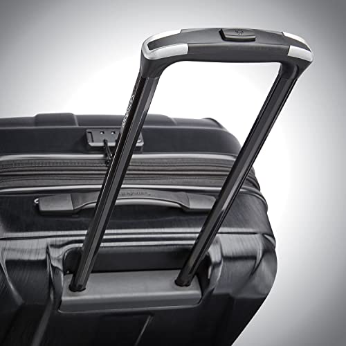 Samsonite Centric 2 Hardside Expandable Luggage with Spinner Wheels, Black, Carry-On 20-Inch