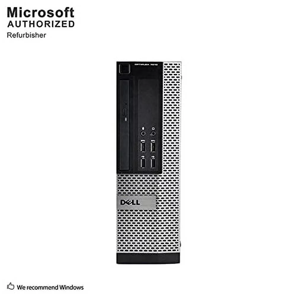 Dell Optiplex 7010 Business Desktop Computer (Intel Quad Core i5-3470 3.2GHz, 16GB RAM, New 480GB SSD HDD, USB 3.0, DVDRW, WiFi, Windows 10) (used)