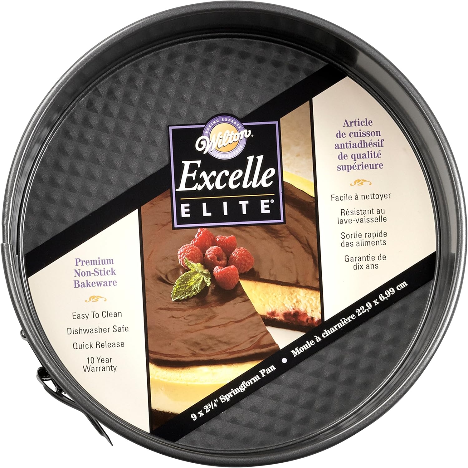 Wilton Excelle Elite Non-Stick Springform Pan, 9-Inch