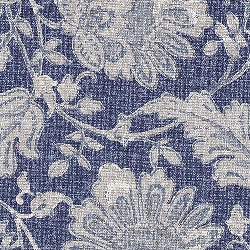 HomePop Velvet Swoop Arm Accent Chair, Suri Blue