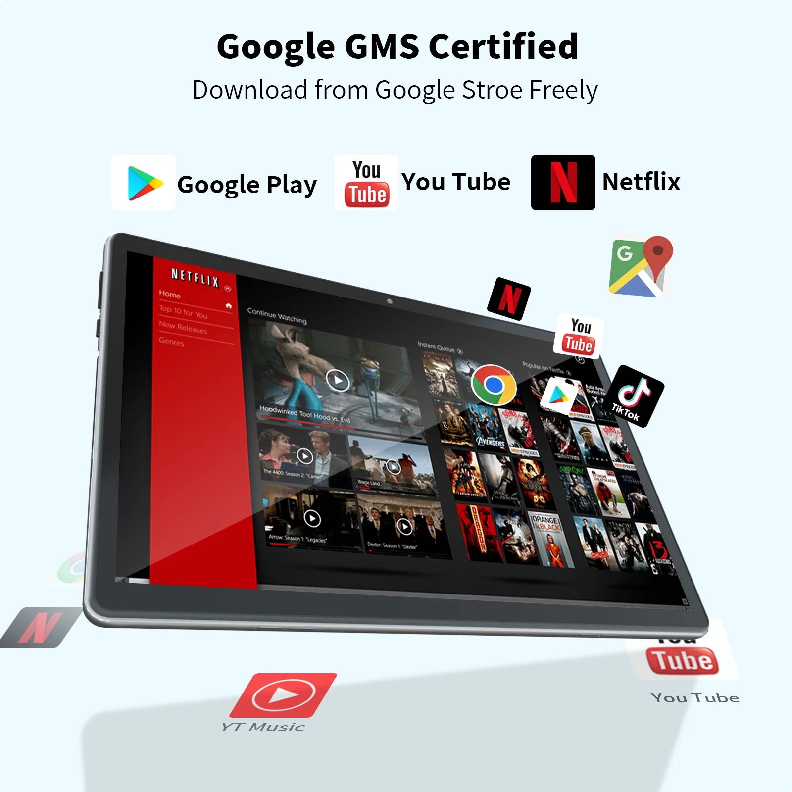 Tablet 10 inch Android Tablets Android 13 Tablet,4GB RAM 64GB ROM,2MP+8MP Camera,1280x800 IPS Google Tablets,Quad-Core Processor Tablets,6000mAh Long Lasting Battery