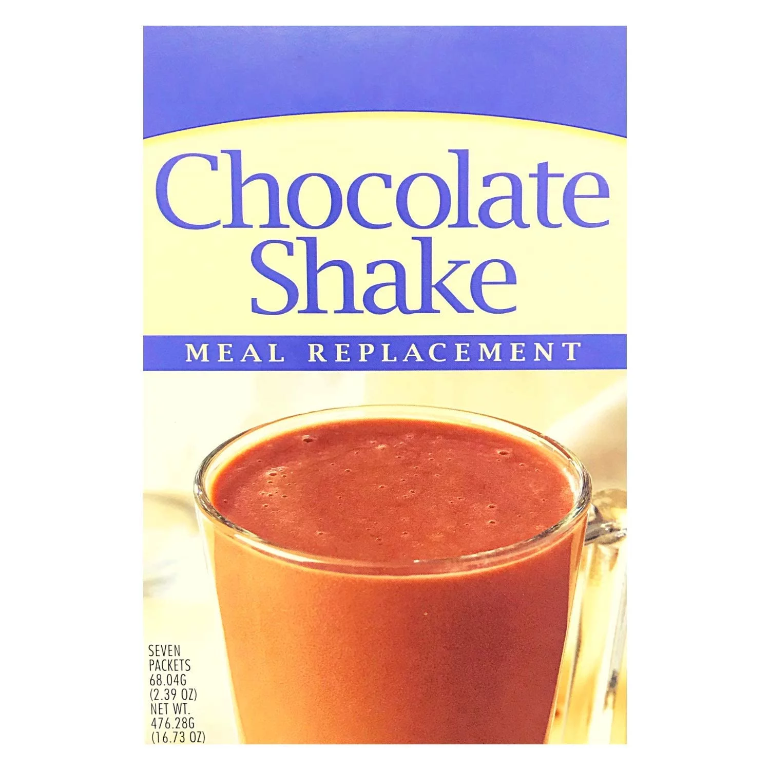 Healthywise High Protein Meal Replacement Shake, 35g of Caseinate Protein, 250 Calories Per Serving, Low Carb, Gluten Free, 7 Servings Per Box (Chocolate)