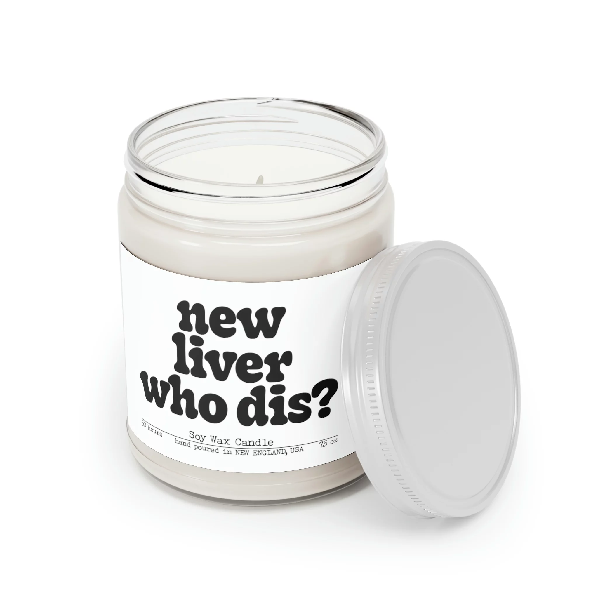 Liver Transplant Surgery Recovery Candle, Gifts, Decor