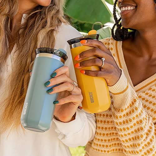 WACACO Octaroma Classico Vacuum Insulated Coffee Mug, Double-wall Stainless Steel Travel Tumbler With Drinking Lid, 6 fl oz (180ml), Carmine Red